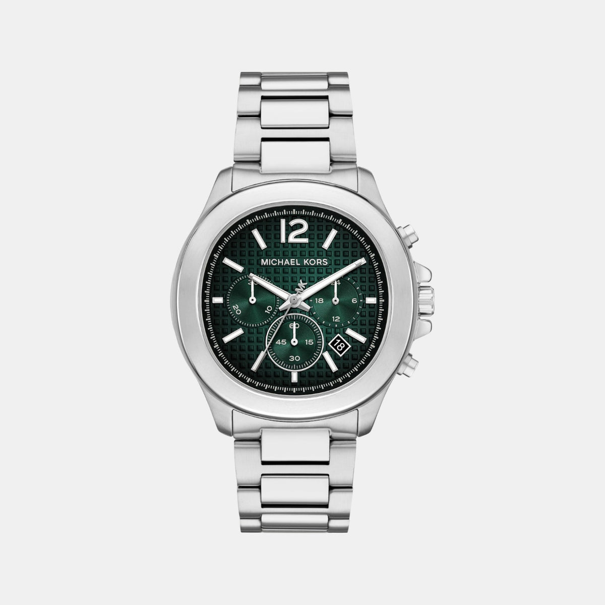 Sage Men Quartz Green Dial Chronograph Stainless Steel Watch MK9191