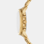 Sage Men Quartz Black Dial Chronograph Stainless Steel Watch MK9192