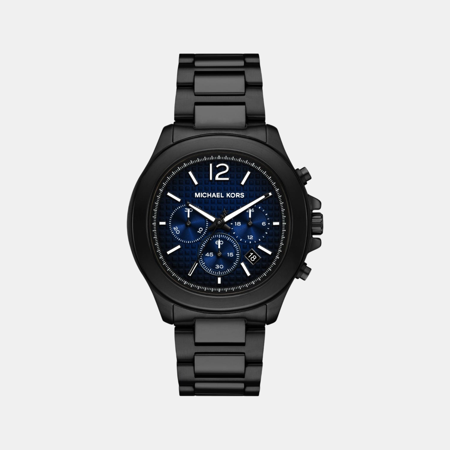 Sage Men Quartz Two Tone Dial Chronograph Stainless Steel Watch MK9193