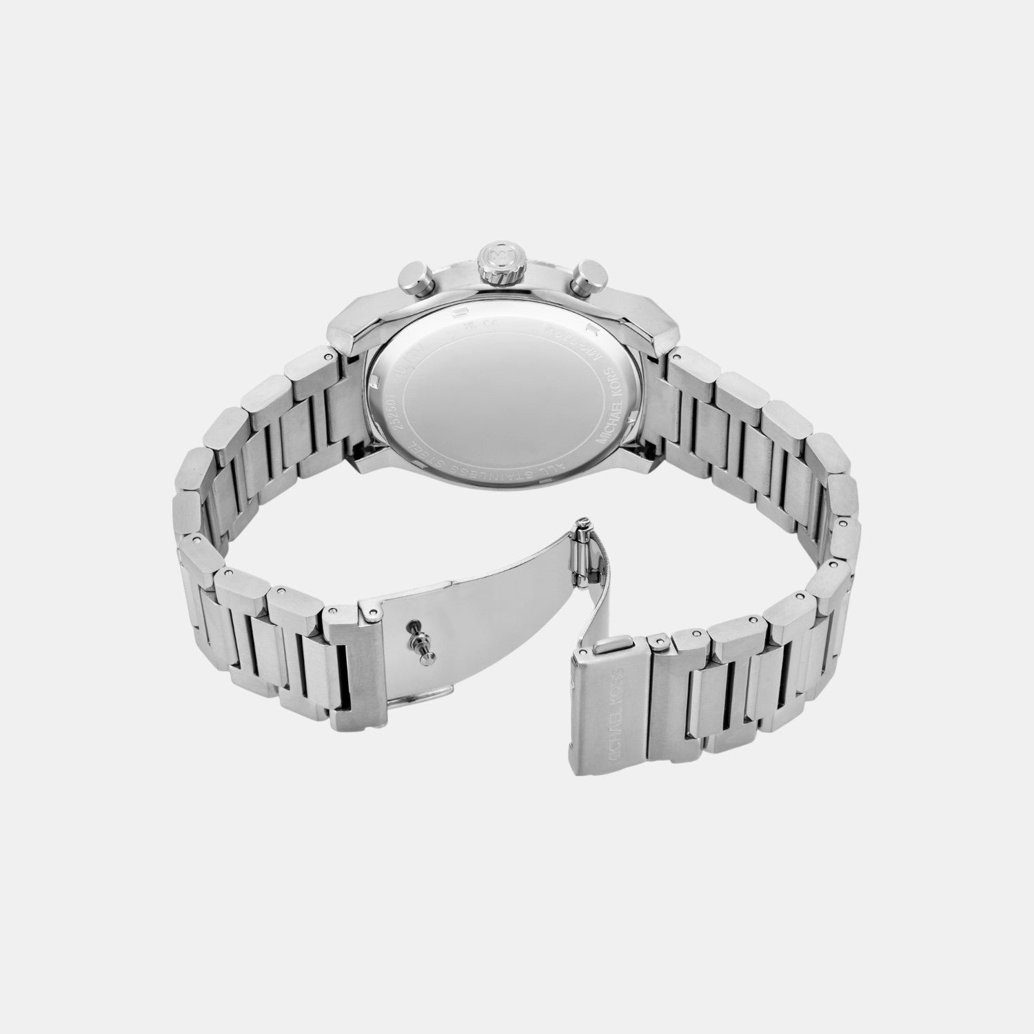 Panorama Men Quartz Green Dial Chronograph Stainless Steel Watch MK9196