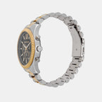 Lexington Men Quartz Black Dial Chronograph Stainless Steel Watch MK9207