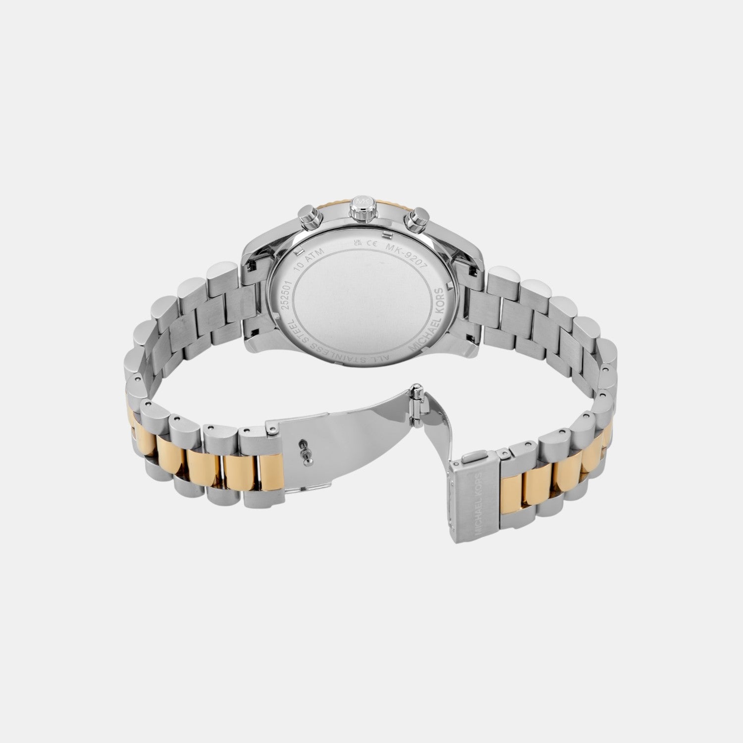 Lexington Men Quartz Black Dial Chronograph Stainless Steel Watch MK9207