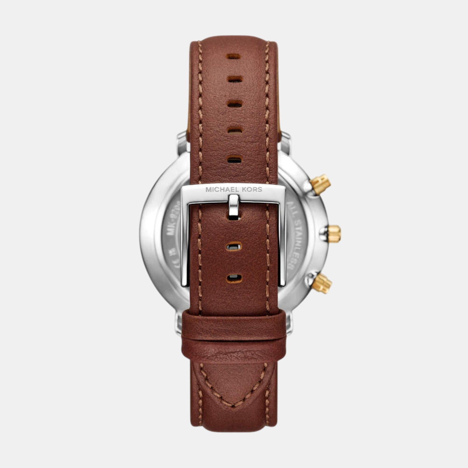 Blake Men Quartz Blue Dial Chronograph Leather Watch MK9209