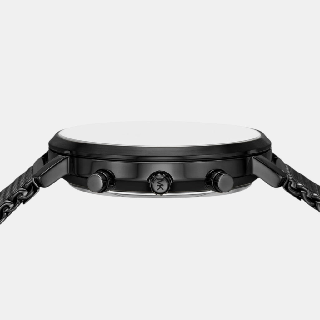 Blake Men Quartz Black Dial Chronograph Stainless Steel Watch MK9211