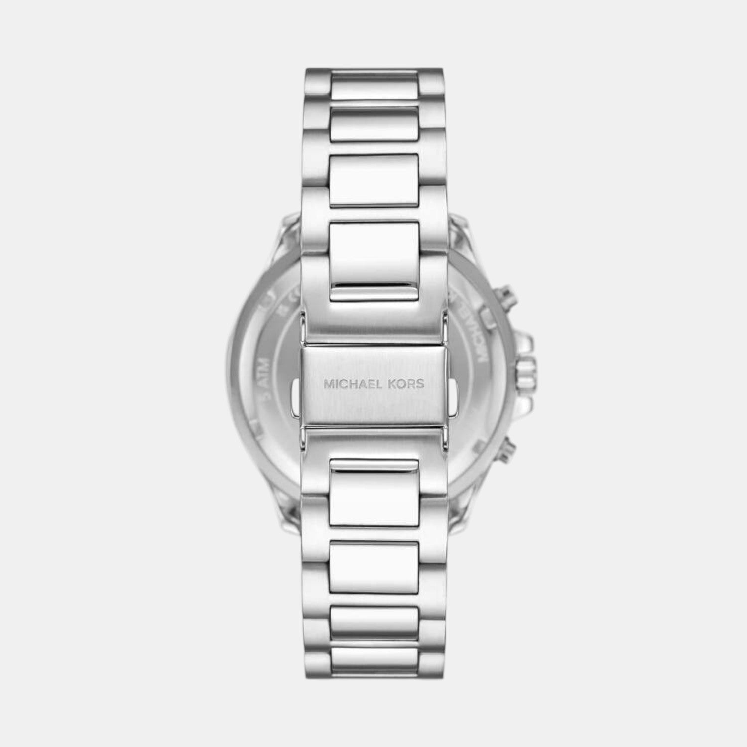 Sage Men Quartz Black Dial Chronograph Stainless Steel Watch MK9212