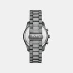Lexington Men Quartz Black Dial Chronograph Stainless Steel Watch MK9217SET