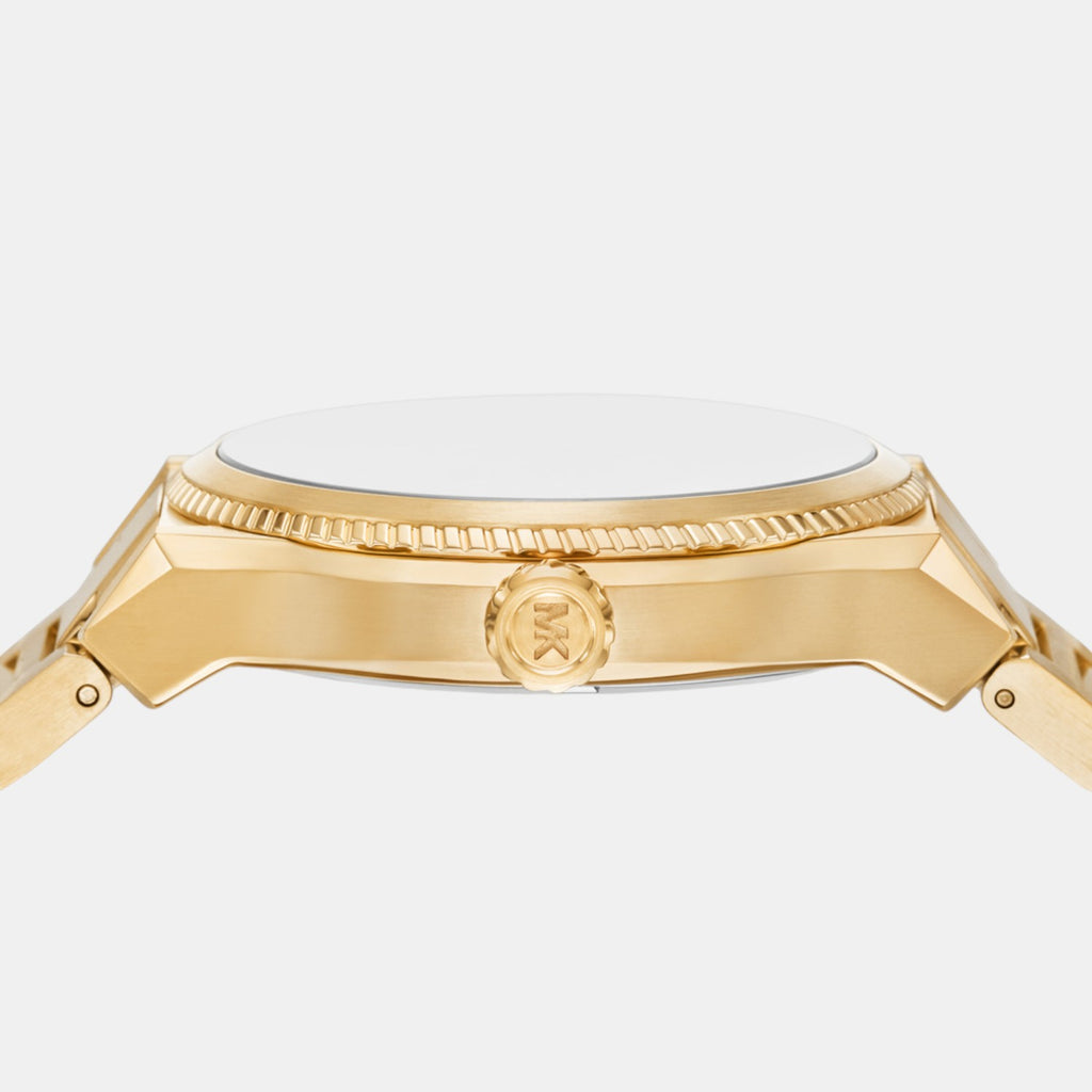 Panorama Men Automatic Black Dial Analog Stainless Steel Watch MK9218