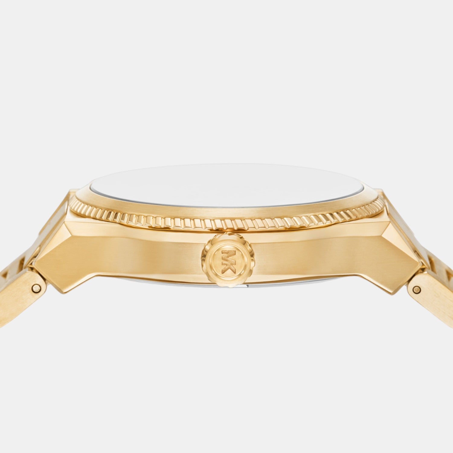 Panorama Men Automatic Black Dial Analog Stainless Steel Watch MK9218