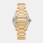 Panorama Men Automatic Black Dial Analog Stainless Steel Watch MK9218