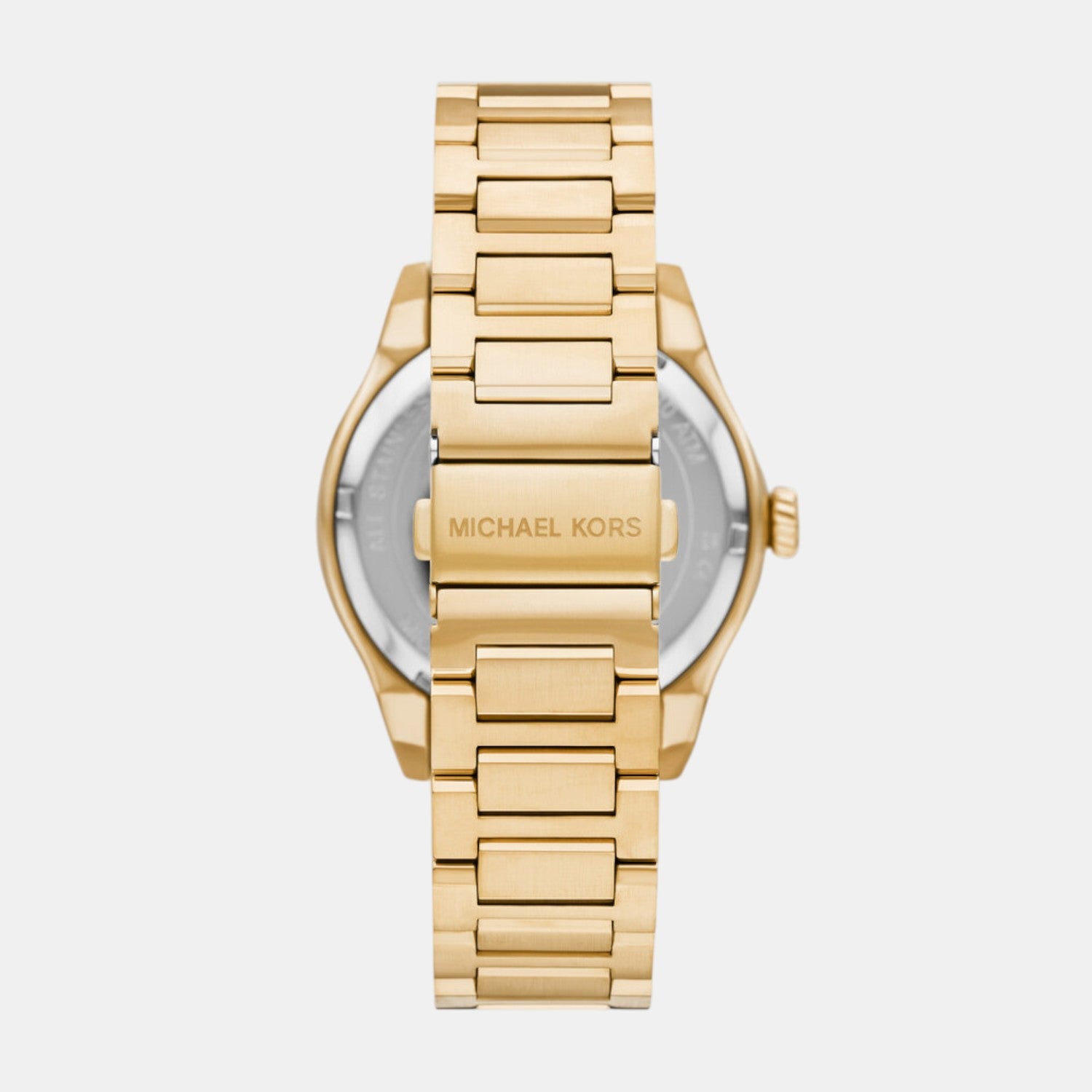 Panorama Men Automatic Black Dial Analog Stainless Steel Watch MK9218