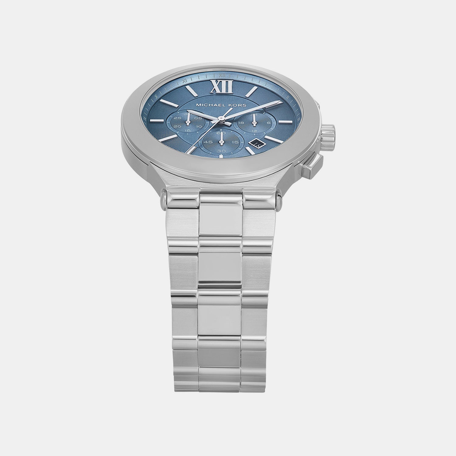 Billie Men Quartz Blue Dial Analog Stainless Steel Watch MK9222