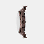 Lexington Men Quartz Brown Dial Analog Stainless Steel Watch MK9224