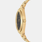 Lenox Men Quartz Black Dial Analog Stainless Steel Watch MK9226