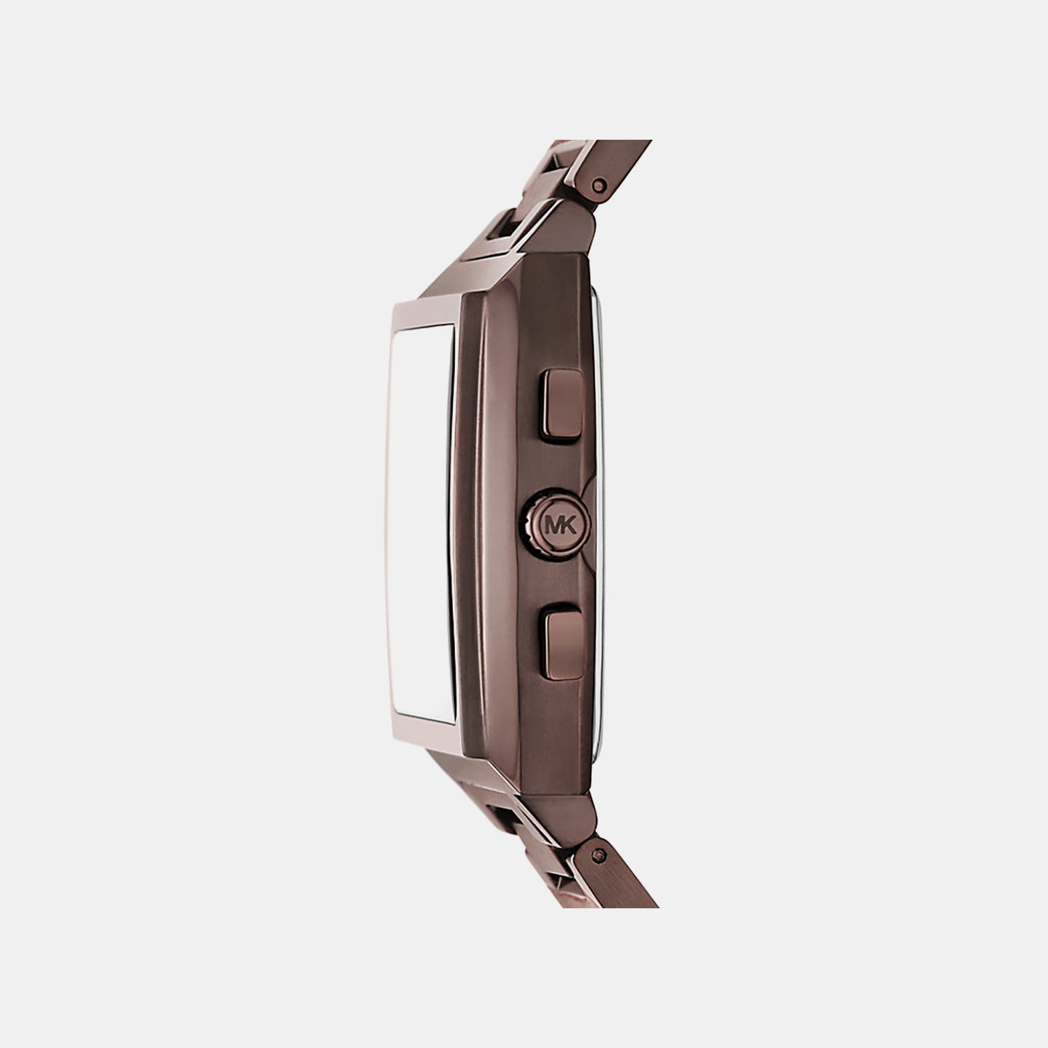 Rhys Men Quartz Brown Dial Analog Stainless Steel Watch MK9234