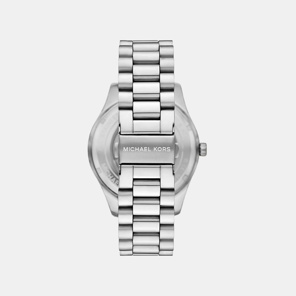 Lexington Men Quartz Red Dial Chronograph Steel Watch MK9242