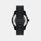 Lexington Men Automatic Black Dial Analog Stainless Steel Watch MK9244