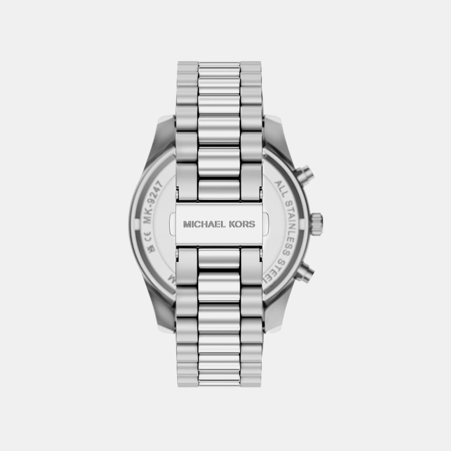 Lexington Men Quartz Pink Dial Chronograph Stainless Steel Watch MK9247