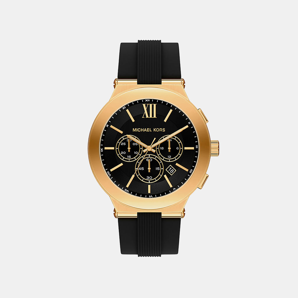 Billie Men Quartz Black Dial Chronograph Stainless Steel Watch MK9253