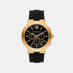 Billie Men Quartz Black Dial Chronograph Stainless Steel Watch MK9253