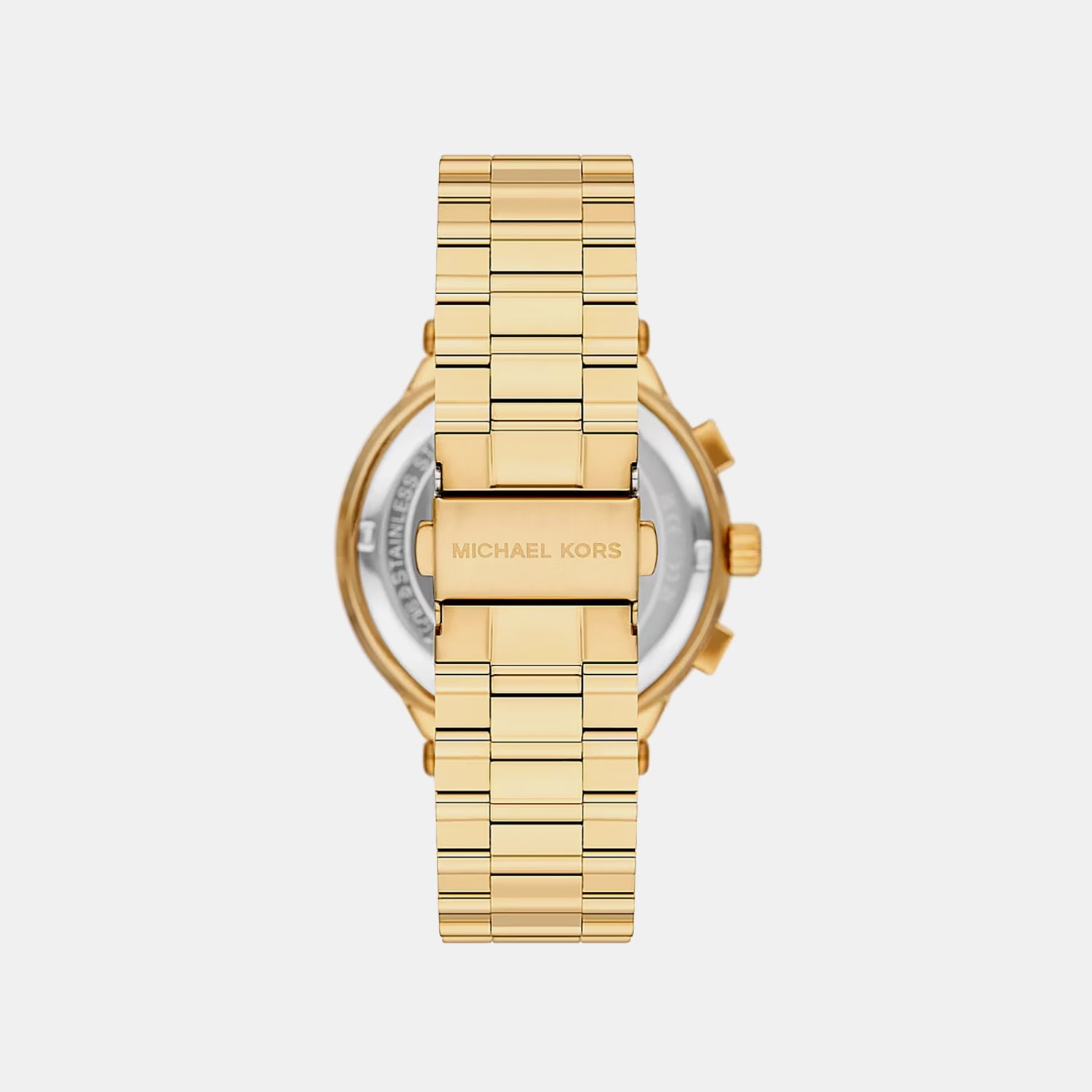 Oversized Billie Men Quartz Gold Dial Chronograph Stainless Steel Watch MK9270SET