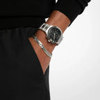 Billie Men Quartz Black Dial Chronograph Stainless Steel Watch MK9272SET