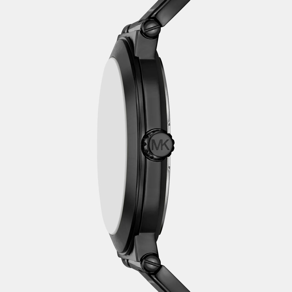 Billie Men Quartz Black Dial Analog Stainless Steel Watch MK9275
