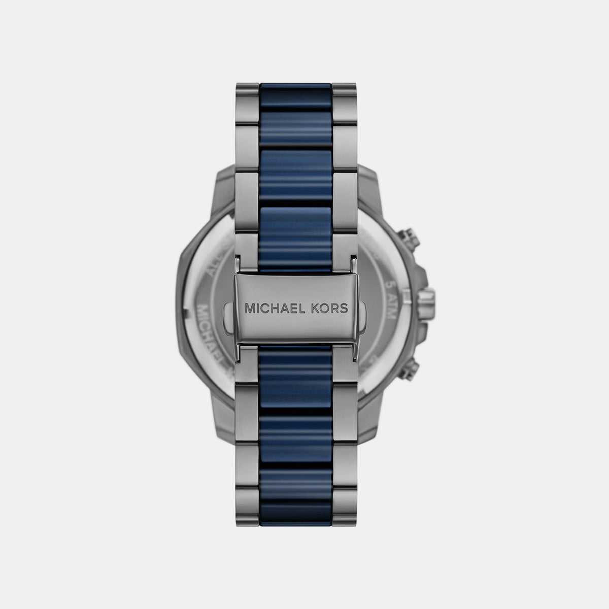 Prescott Men Quartz Blue Dial Chronograph Stainless Steel Watch MK9280