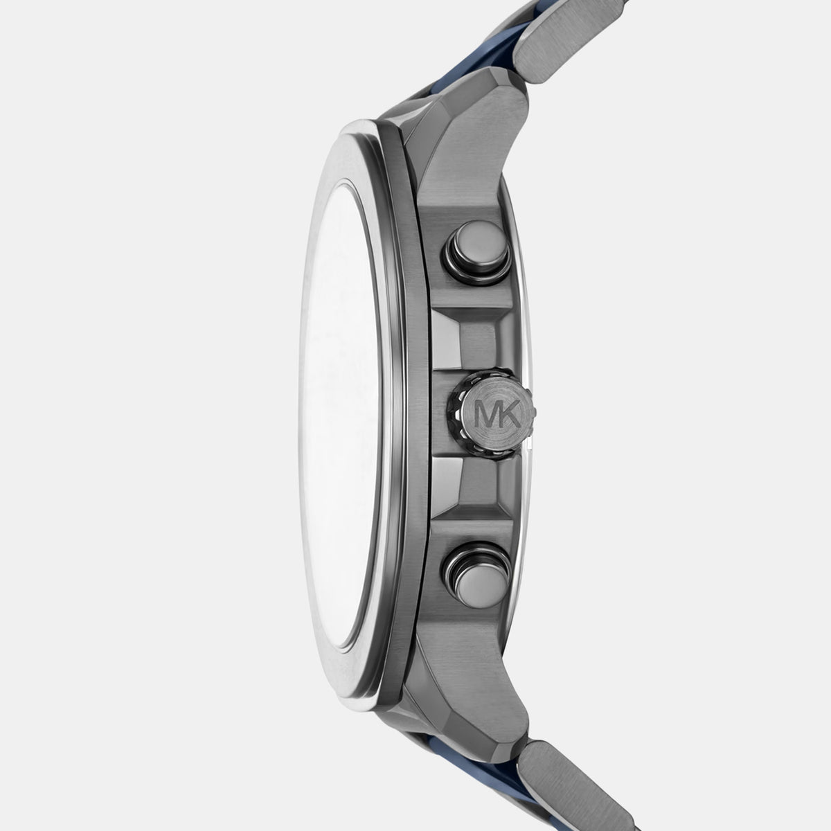 Prescott Men Quartz Blue Dial Chronograph Stainless Steel Watch MK9280