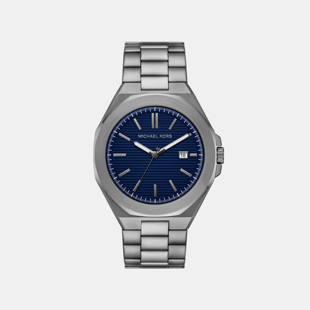 Callum Men Quartz Blue Dial Analog Stainless Steel Watch MK9290
