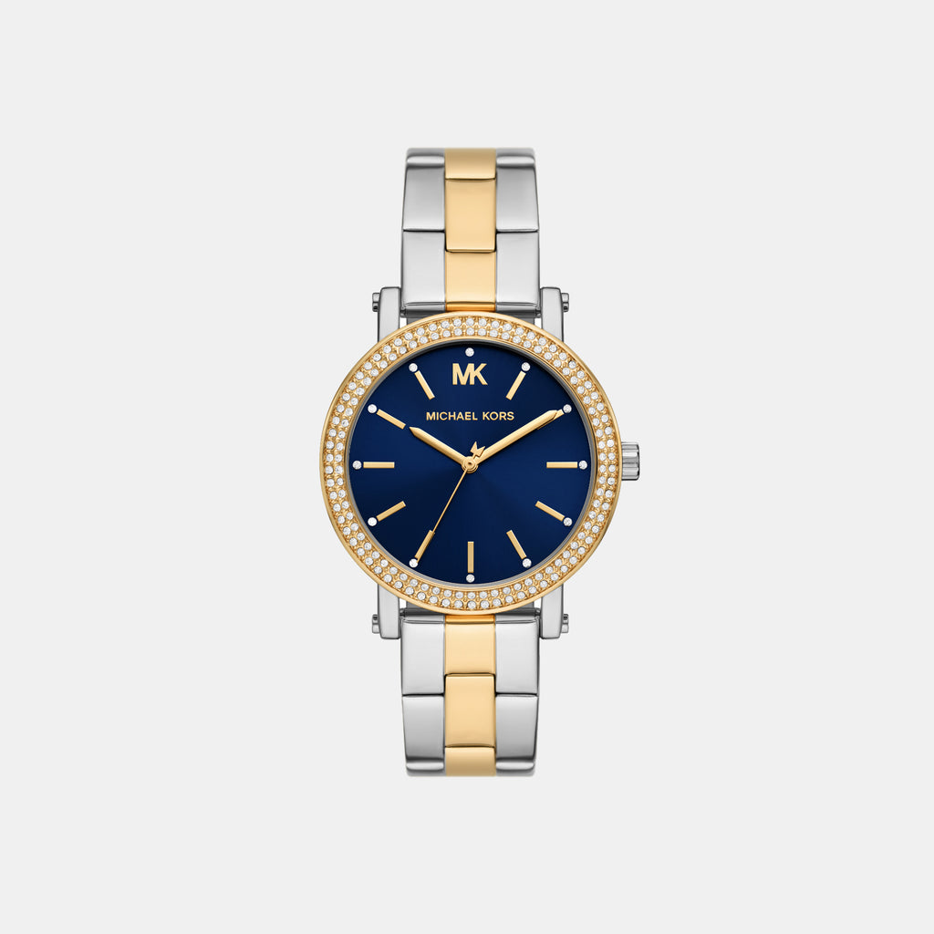 Michael Kors Round Blue Analog watch