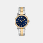 Michael Kors Round Blue Analog watch
