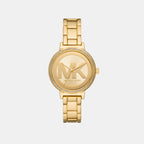 Michael Kors Round Gold Analog watch