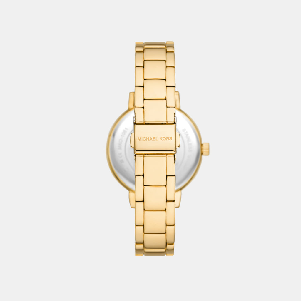 Michael Kors Women Round Gold watch