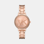 Michael Kors Round Rose Gold Analog watch
