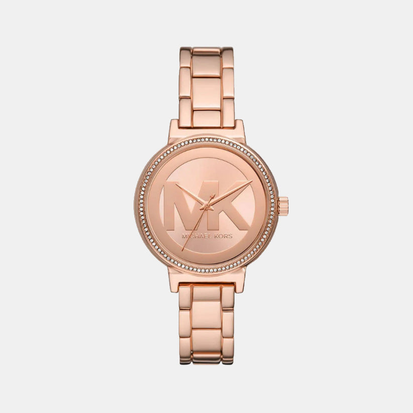 Michael Kors Round Rose Gold Analog watch