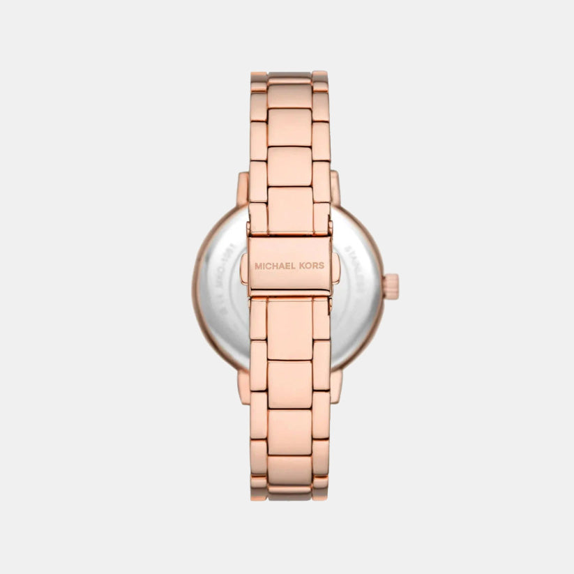 Michael Kors Women Round Rose Gold watch