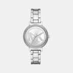 Sofie Women Quartz Silver Dial Analog Stainless Steel Watch MKO1053