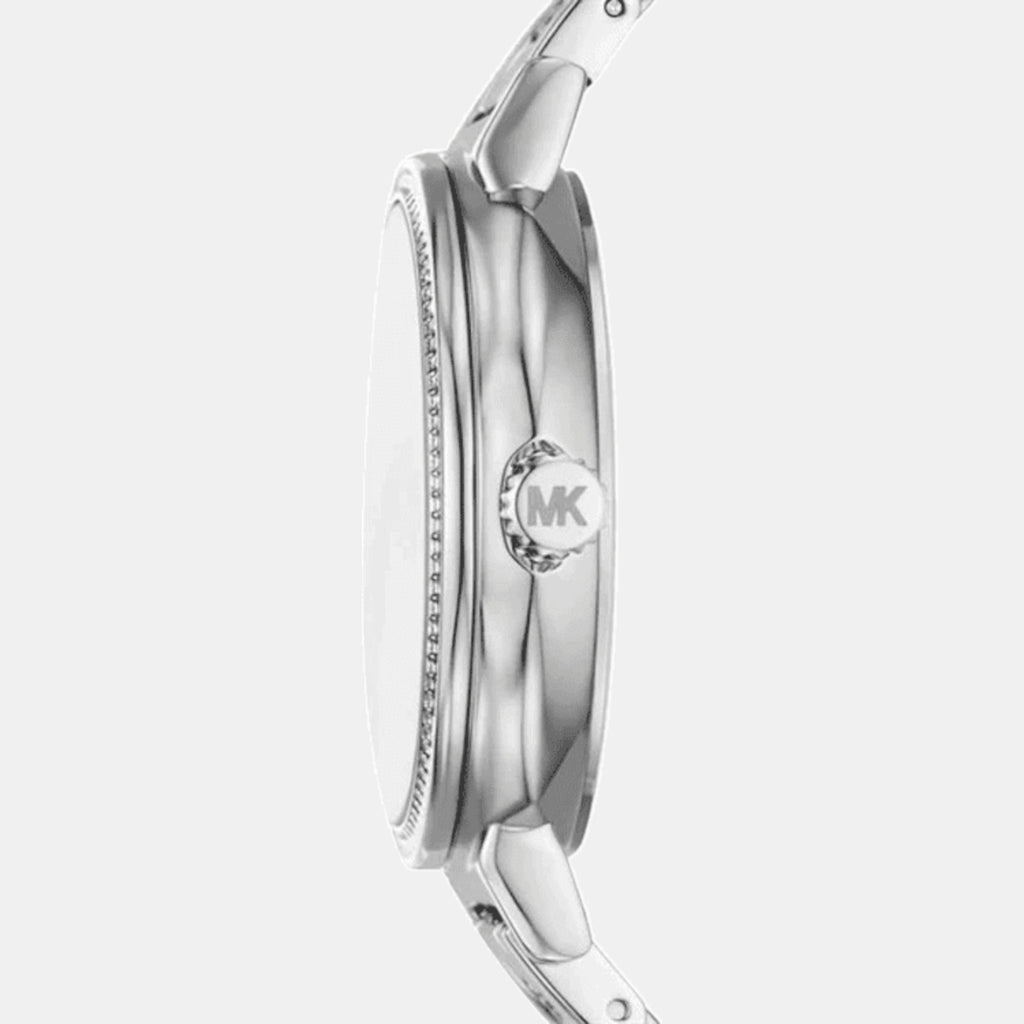 Sofie Women Quartz Silver Dial Analog Stainless Steel Watch MKO1053