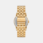 Hutton Men Automatic Black Dial Analog Stainless Steel Watch MKO1075