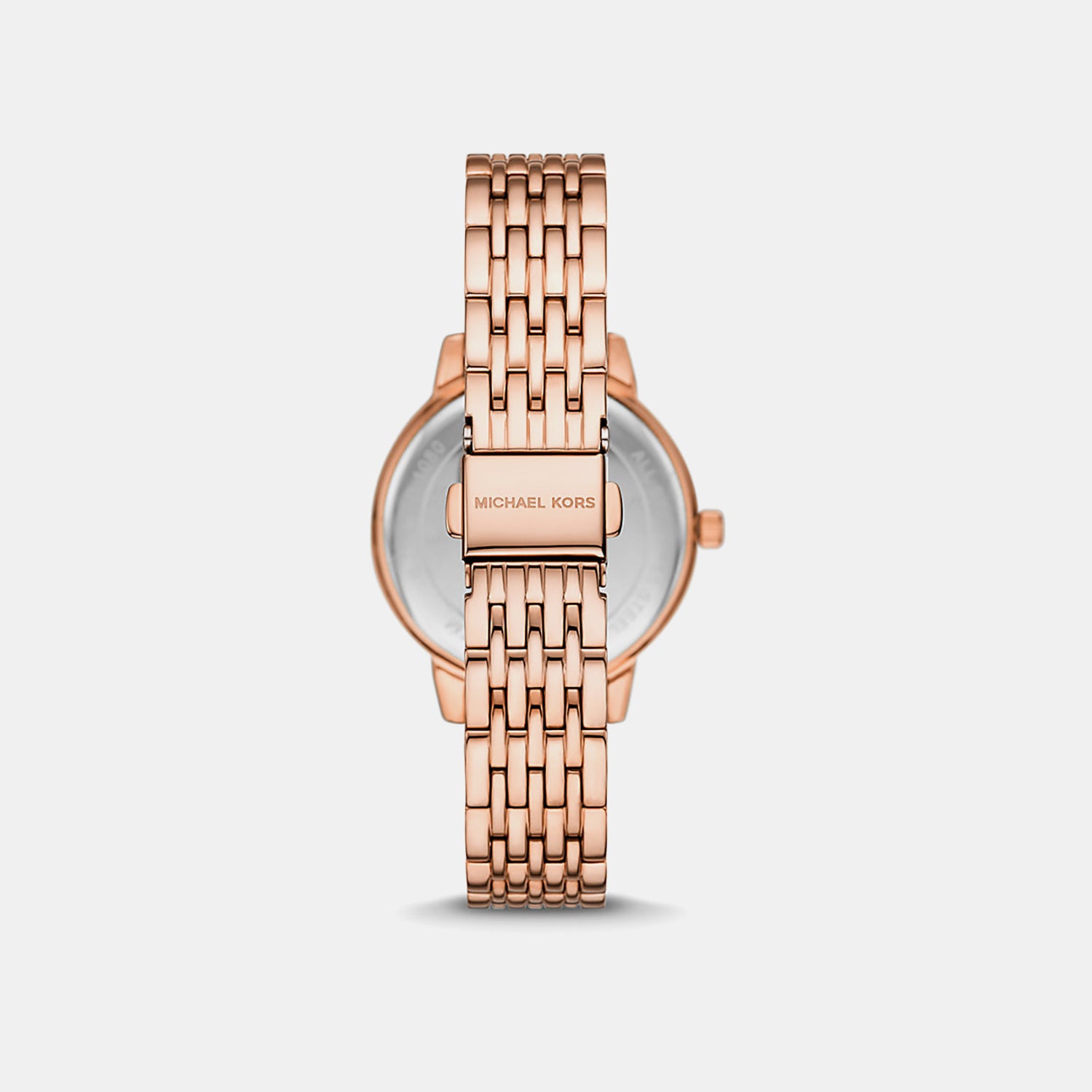 Women Quartz Rose Gold Dial Multi-Function Stainless Steel Watch MKO1081