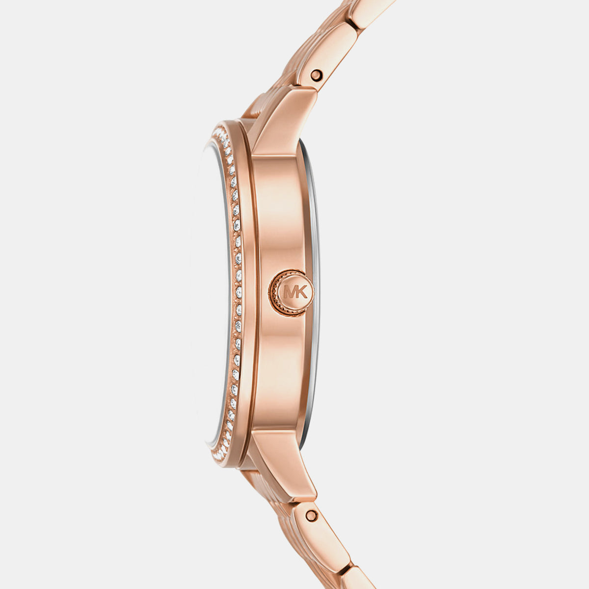 Melissa Women Quartz Rose Gold Dial Multi-Function Stainless Steel Watch MKO1081