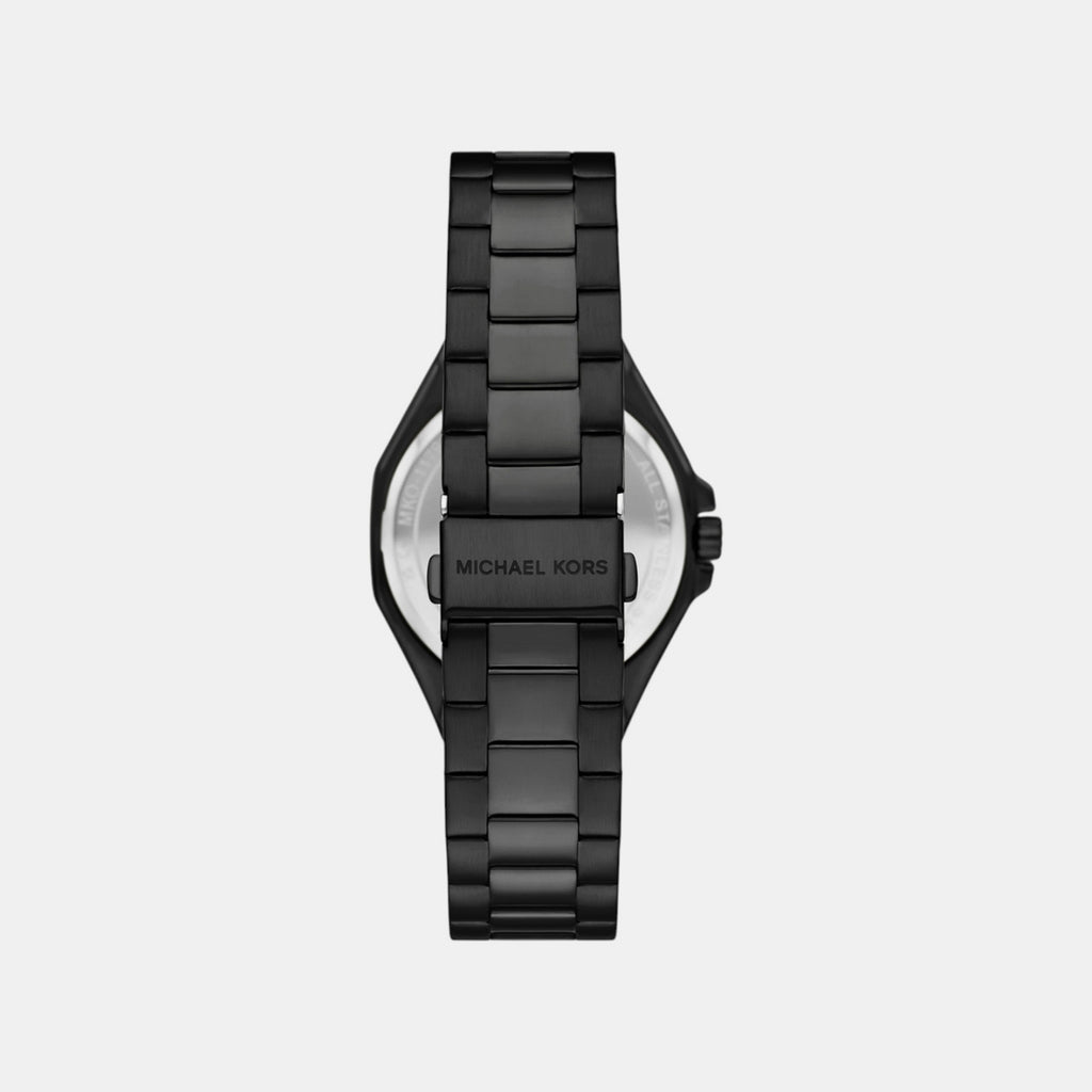 Callum Men Quartz Black Dial Analog Stainless Steel Watch MKO1180