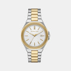 Callum Men Quartz White Dial Analog Stainless Steel Watch MKO1181