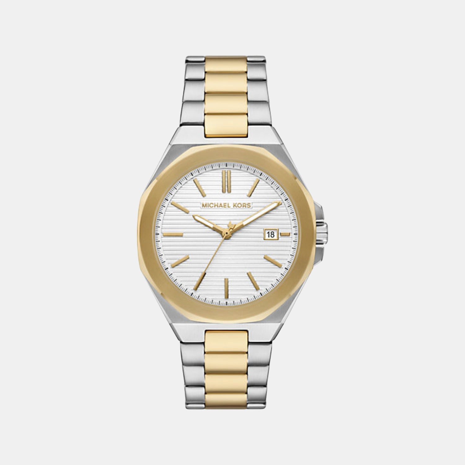 Callum Men Quartz White Dial Analog Stainless Steel Watch MKO1181