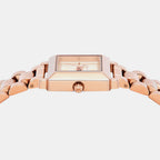 Gwynn Women Quartz Rose Gold Dial Analog Stainless Steel Watch MKO1191