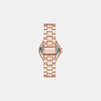 Lennox Women Quartz Rose Gold Dial Analog Stainless Steel Watch MKO1221