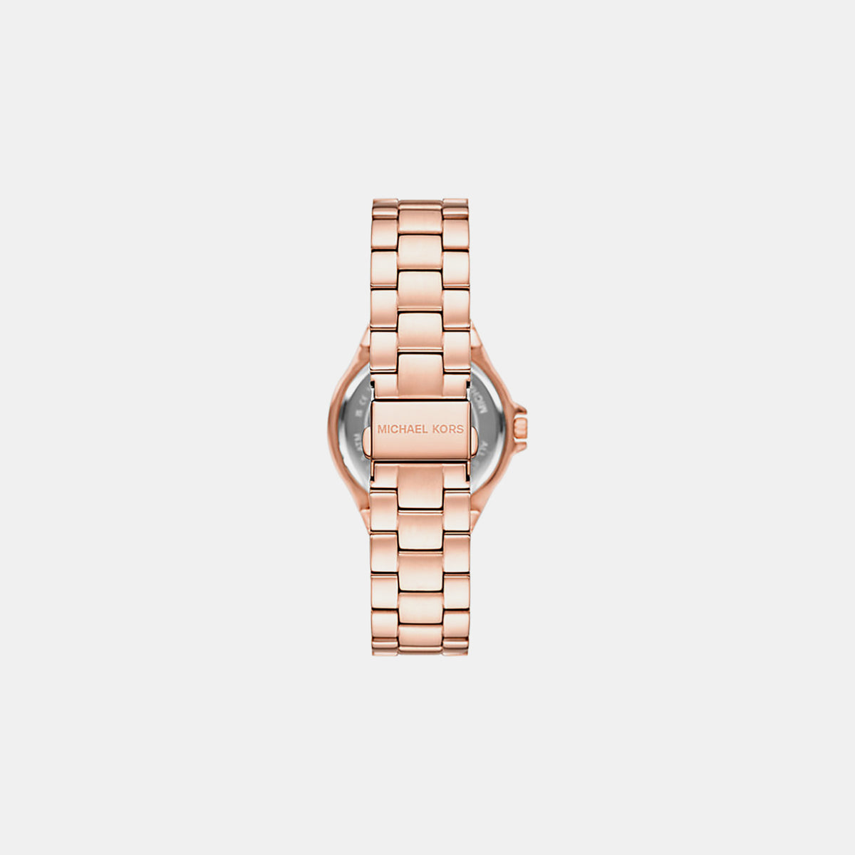 Lennox Women Quartz Rose Gold Dial Analog Stainless Steel Watch MKO1221
