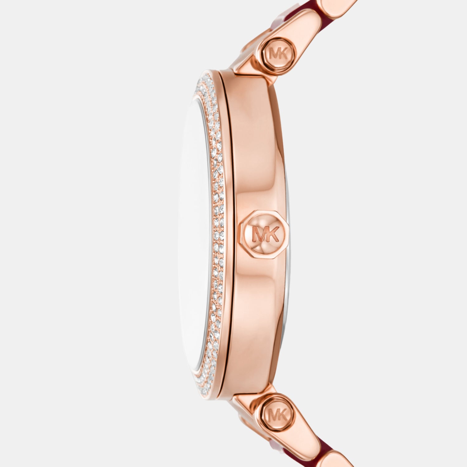 Women Quartz Two Tone Dial Analog Watch MKO1224