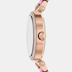 Parker Women Quartz Multicolour Dial Analog Stainless Steel Watch MKO1256