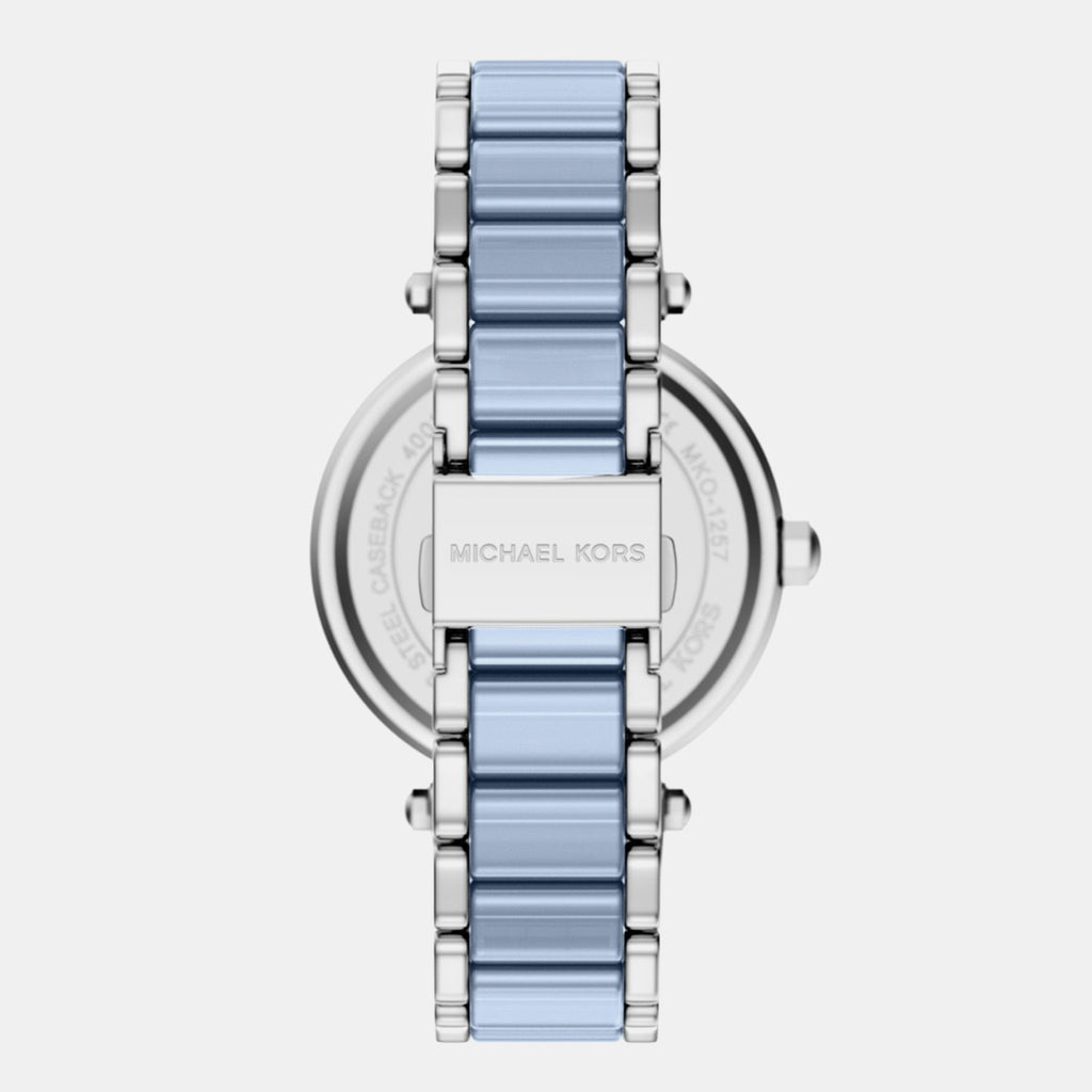Parker Women Quartz Multicolour Dial Analog Stainless Steel Watch MKO1257